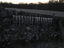 Andy Goldsworthy - Barbed Wire Icicles
