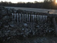 Andy Goldsworthy - Barbed Wire Icicles