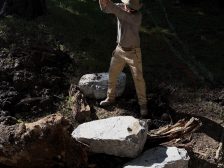 Andy Goldsworthy – 1448 Stones – Making