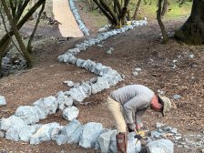 Andy Goldsworthy – 1448 Stones – Making