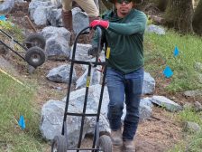Andy Goldsworthy – 1448 Stones – Making