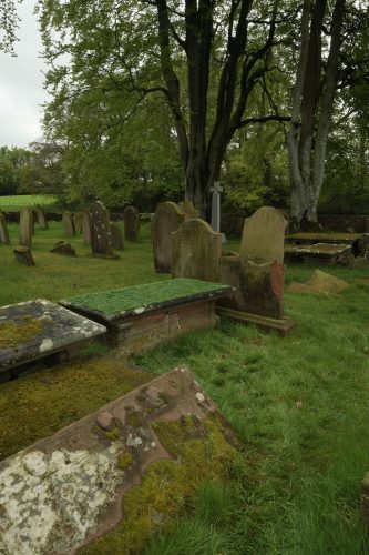 Andy Goldsworthy - Grass Laid on a Gravestone