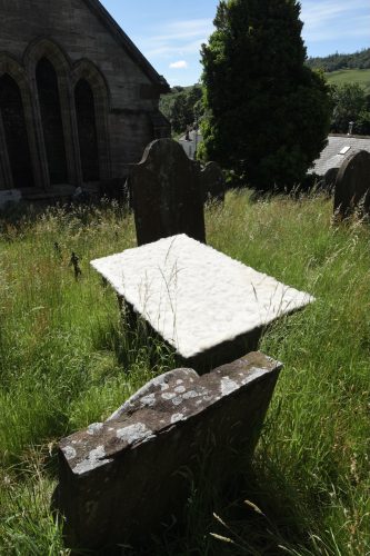 Andy Goldsworthy – Wool cast off by sheep